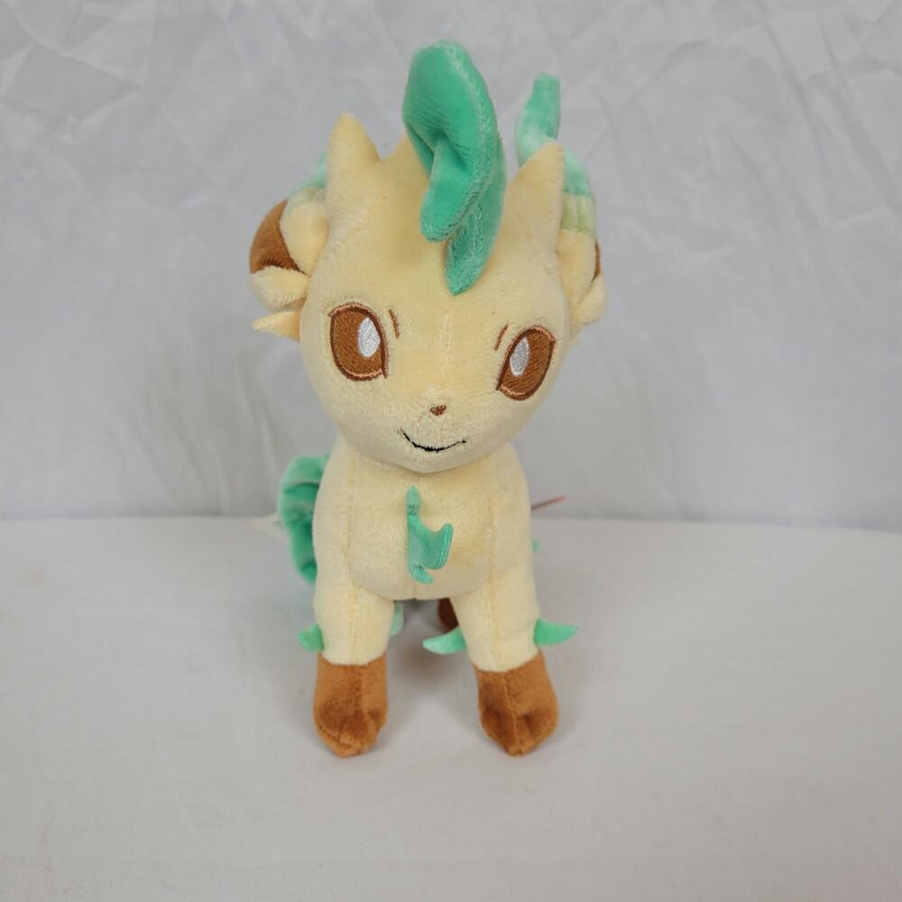 Leafeon Standing Pokemon Center 2012 Plush NWT